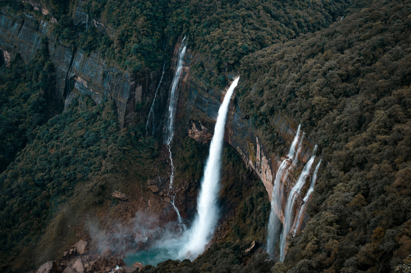 World's Tallest, Largest, Highest in India - 3# Wettest inhabited place on Earth